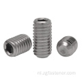 DIN916 Socket Set schroef met puntensetschroeven